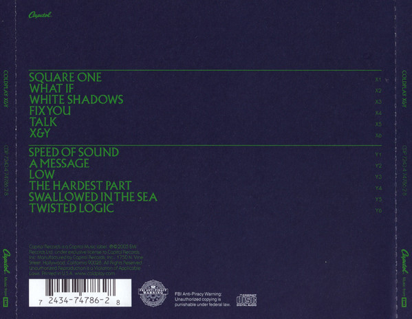 Coldplay - XandY (CD, Album) 6250