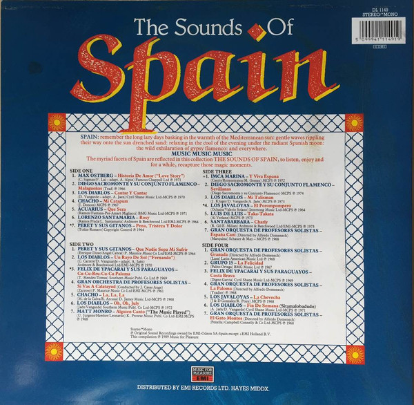 Various - The Sounds Of Spain (2xLP, Comp) 3469