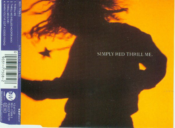 Simply Red - Thrill Me (CD, Single)