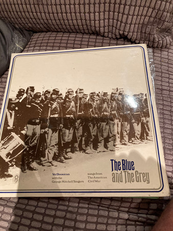 Val Doonican and The George Mitchell Choir* - The Blue And The Grey - Songs Of The Civil War (LP, Album)