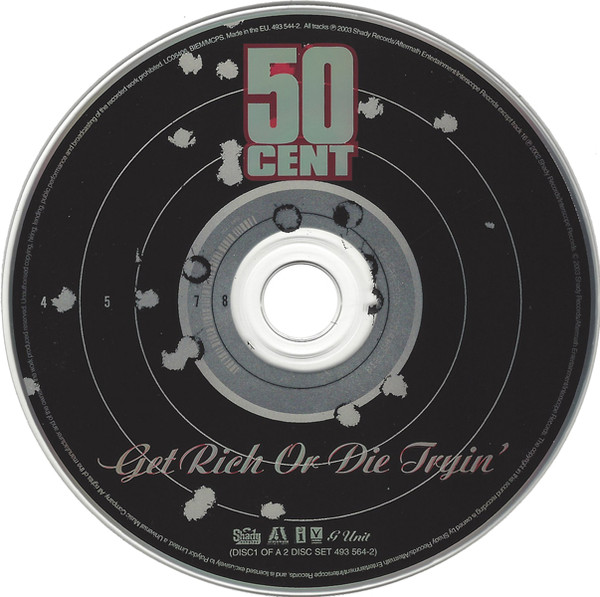 50 Cent - Get Rich Or Die Tryin' (CD, Album + CD, Enh + Ltd, S/Edition) 5816
