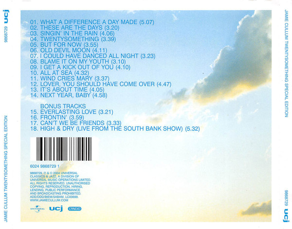 Jamie Cullum - Twentysomething (CD, Album, S/Edition) 4612