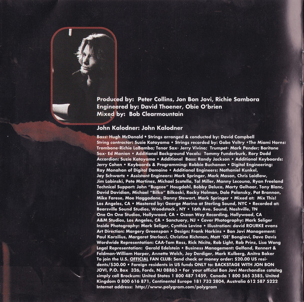 Bon Jovi - These Days (CD, Album) 4695