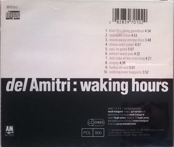 Del Amitri - Waking Hours (CD, Album, RE) 4076