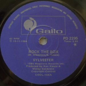 Sylvester - Rock The Box (7", Single)