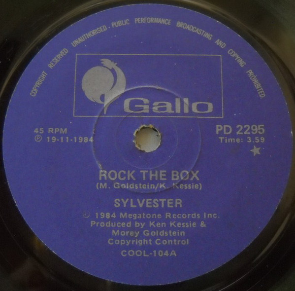 Sylvester - Rock The Box (7", Single)