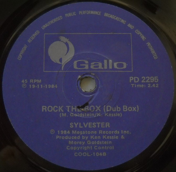 Sylvester - Rock The Box (7", Single) 3756