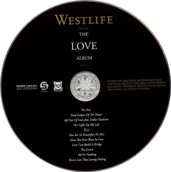 Westlife - The Love Album (CD, Album) 5711