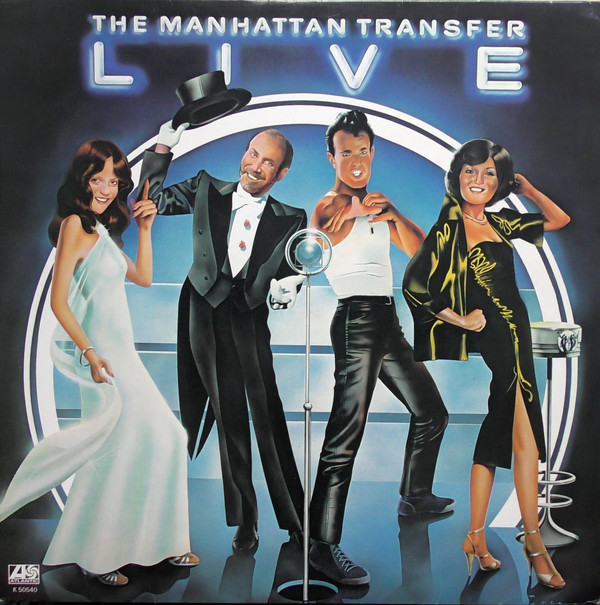 The Manhattan Transfer - Live (LP, Album, Got)