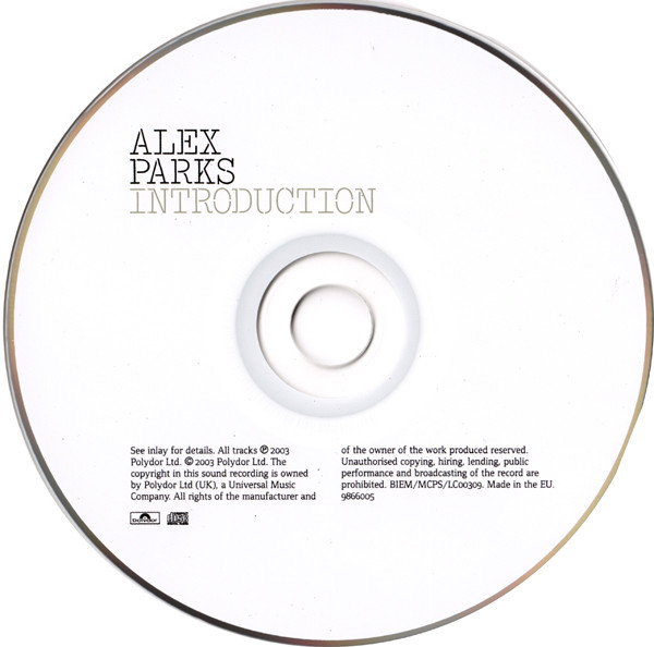 Alex Parks - Introduction (CD, Album) 3206