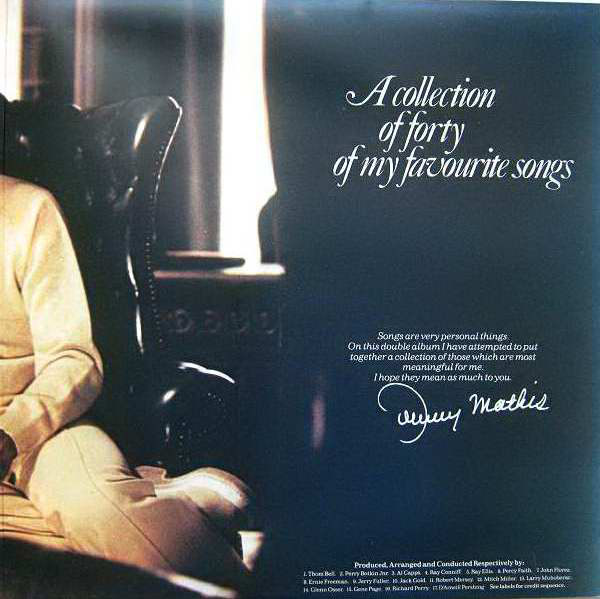 Johnny Mathis - The Mathis Collection (40 Of My Favourite Songs) (2xLP, Album, Comp) 528
