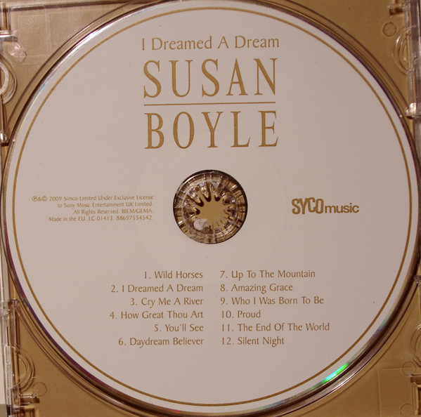 Susan Boyle - I Dreamed A Dream (CD, Album) 6731