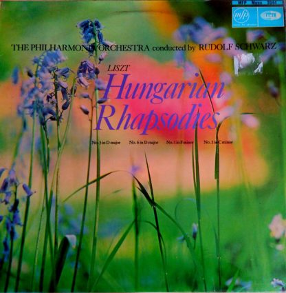 The Philharmonia Orchestra* Conducted By Rudolf Schwarz - Liszt* - Hungarian Rhapsodies (LP, Album)