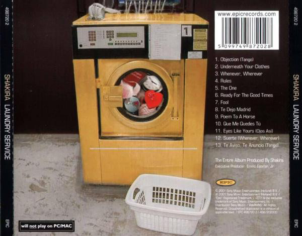 Shakira - Laundry Service (CD, Album, Copy Prot.) 4496