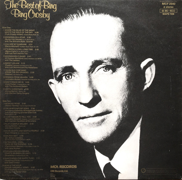 Bing Crosby - The Best Of Bing (LP, Comp) 401