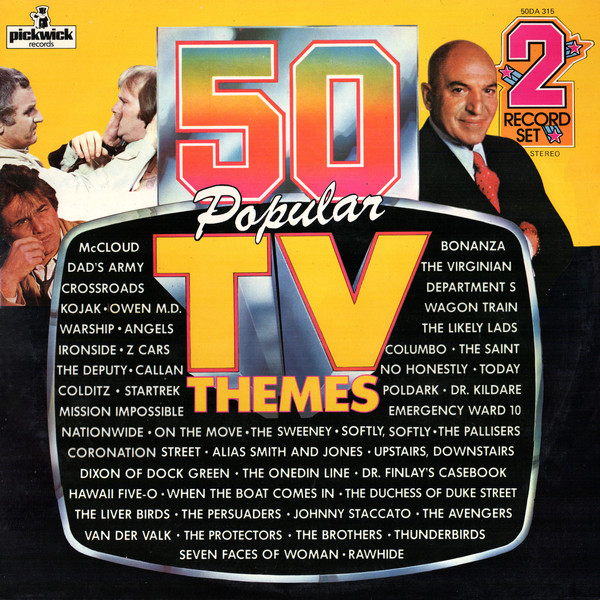 Bruce Baxter Orchestra - 50 Popular TV Themes (2xLP, Album) 5413