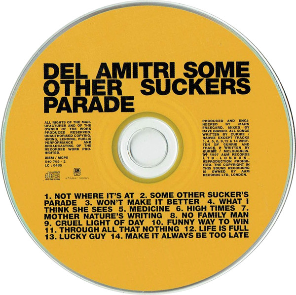 Del Amitri - Some Other Sucker's Parade (CD, Album) 4748