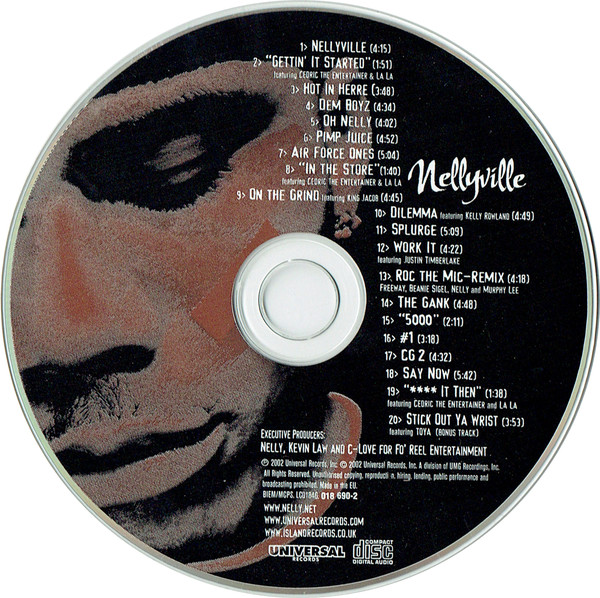 Nelly - Nellyville (CD, Album, S/Edition) 5848