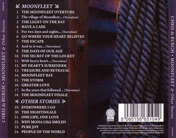 Chris de Burgh - Moonfleet and Other Stories (CD, Album) 3155