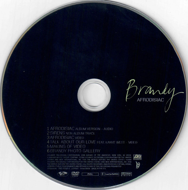 Brandy (2) - Afrodisiac (DVD, Single) 4071
