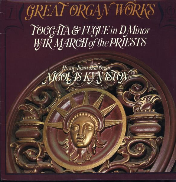Nicolas Kynaston - Great Organ Works (LP, RE)