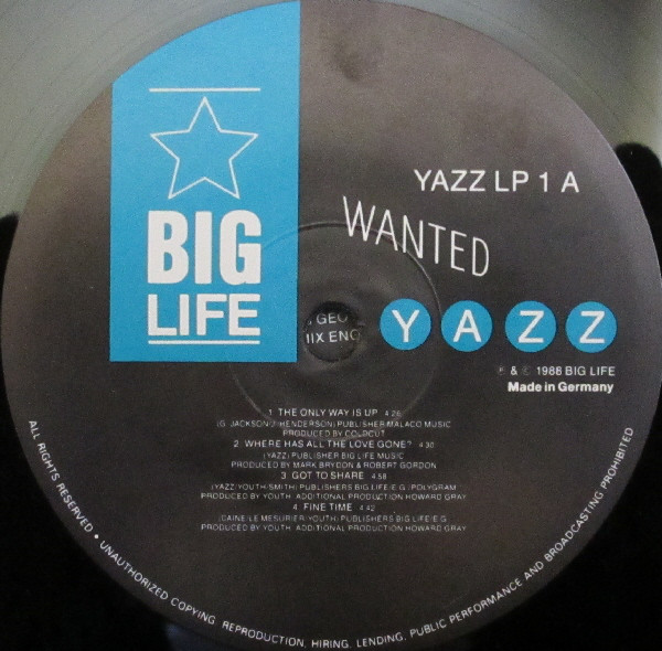 Yazz - Wanted (LP) 6541