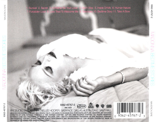 Madonna - Bedtime Stories (CD, Album) 4704