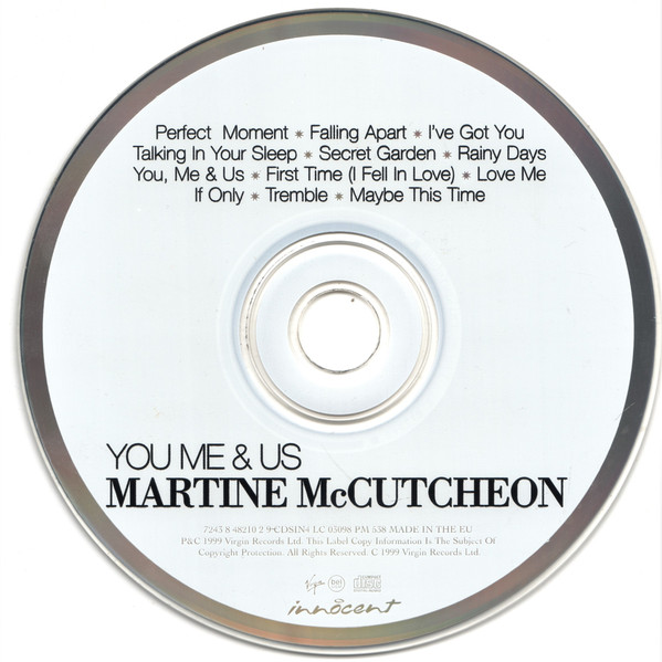Martine McCutcheon - You Me and Us (CD, Album, Swi) 4146