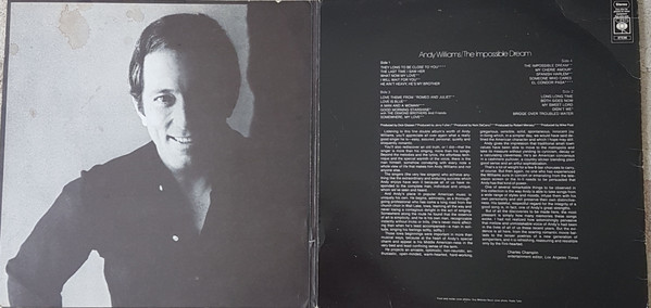 Andy Williams - The Impossible Dream (2xLP, Comp) 1165