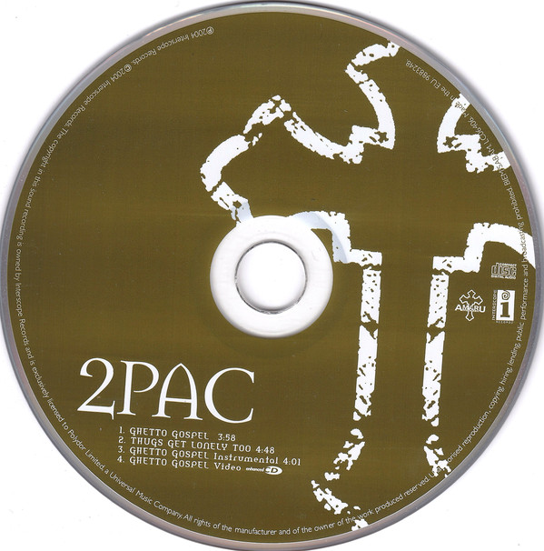 2Pac - Ghetto Gospel (CD, Single, Enh) 6276