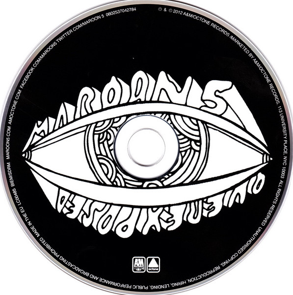 Maroon 5 - Overexposed (CD, Album) 6668