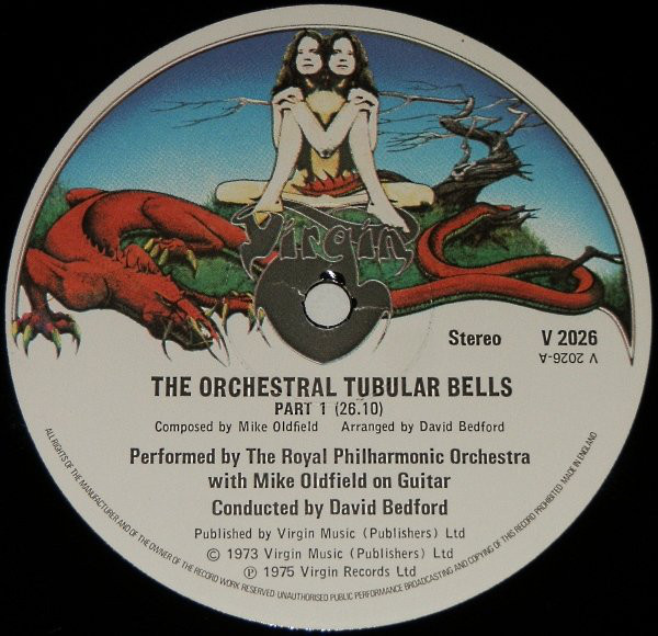 The Royal Philharmonic Orchestra With Mike Oldfield Conducted By David Bedford - The Orchestral Tubular Bells (LP, Album) 5474
