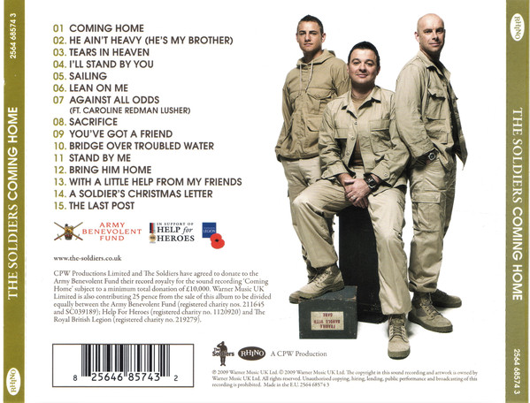The Soldiers - Coming Home (CD, Album) 4057