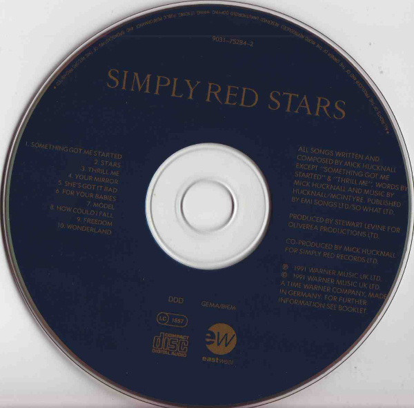 Simply Red - Stars (CD, Album) 4756