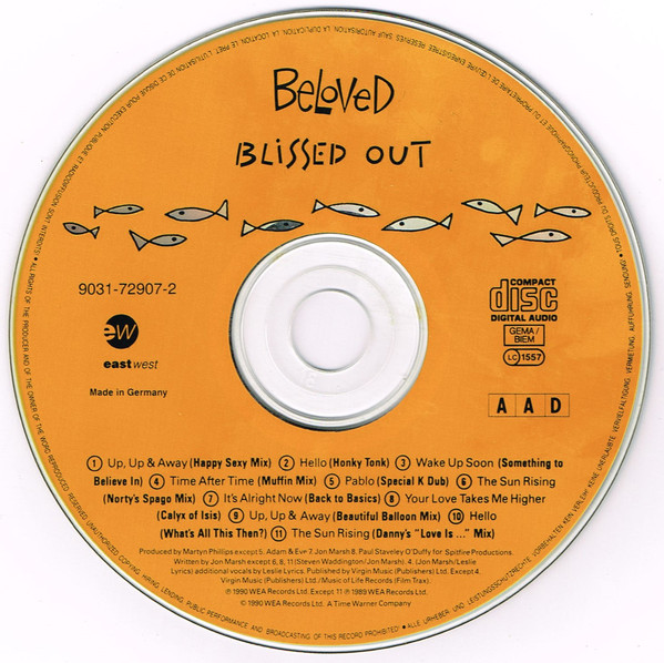 Beloved* - Blissed Out (CD, Album, Comp) 5105