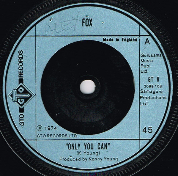 Fox (3) - Only You Can (7", Single) (Good (G))