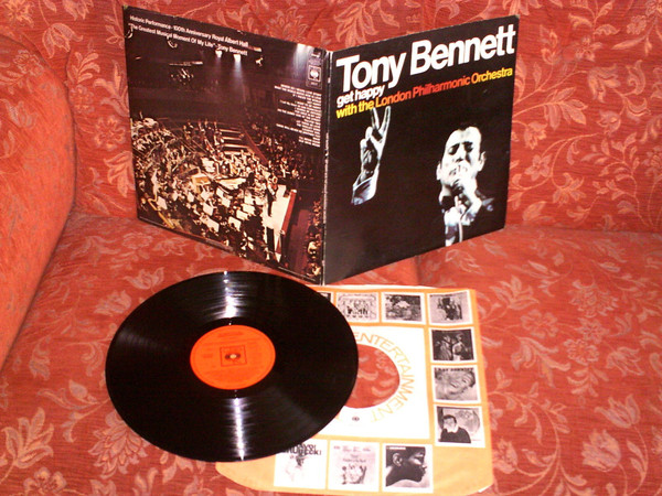 Tony Bennett With The London Philharmonic Orchestra - Get Happy With The London Philharmonic Orchestra (LP, Album) 486