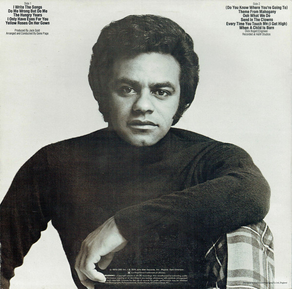 Johnny Mathis - I Only Have Eyes For You (LP, Album) 522
