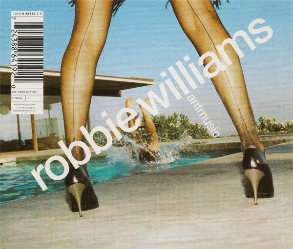Robbie Williams - No Regrets / Antmusic (CD, Single) 6061