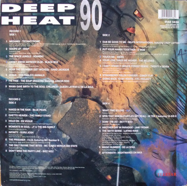 Various - Deep Heat 90 (2xLP, Album, Comp) 5482