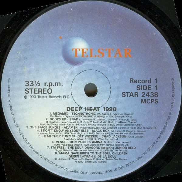Various - Deep Heat 90 (2xLP, Album, Comp) 5483