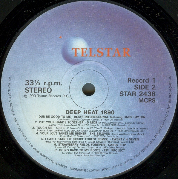 Various - Deep Heat 90 (2xLP, Album, Comp) 5484