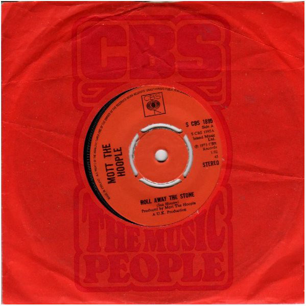 Mott The Hoople - Roll Away The Stone (7", Single, Kno) 3514