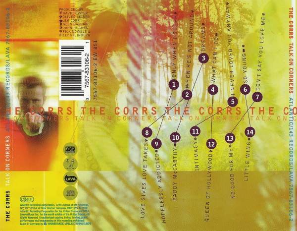 The Corrs - Talk On Corners (CD, Album, RE) 4251