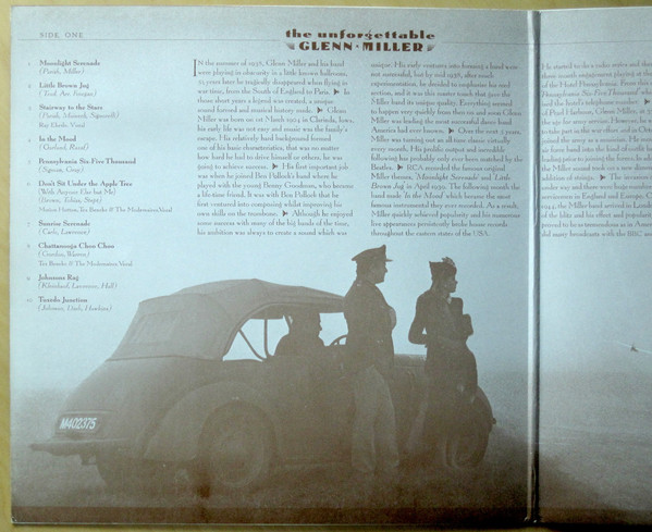 Glenn Miller And His Orchestra - The Unforgettable Glenn Miller (LP, Comp, RM, Gat) 1186