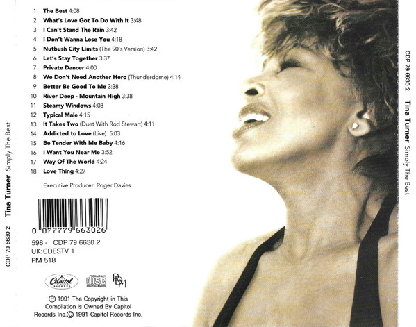 Tina Turner - Simply The Best (CD, Comp) 4911