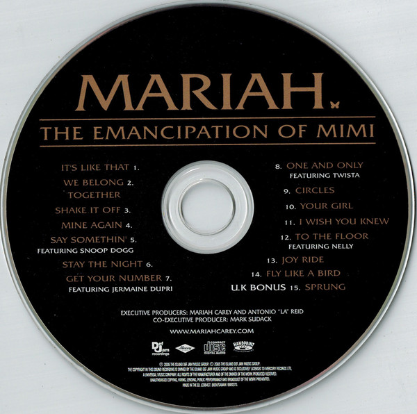 Mariah Carey - The Emancipation Of Mimi (CD, Album, S/Edition) 3148