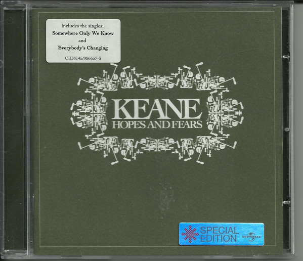 Keane - Hopes And Fears (CD, Album, S/Edition) 5686