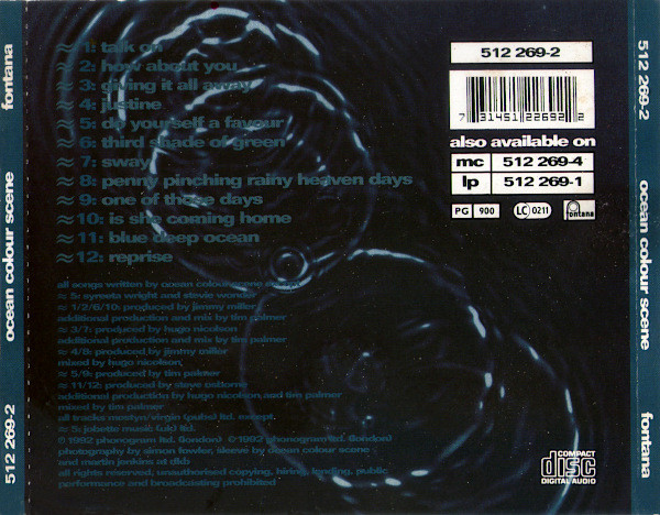 Ocean Colour Scene - Ocean Colour Scene (CD, Album) 6448