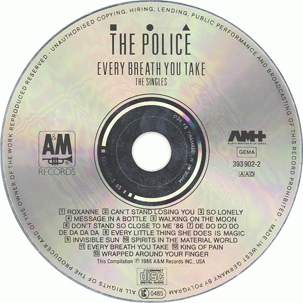 The Police - Every Breath You Take (The Singles) (CD, Comp) 6721